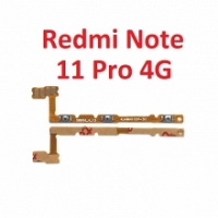 Dây Nút Nguồn Âm Lượng Xiaomi Redmi Note 11 Pro 4G Dây Nút Nguồn On Off Linh Kiện Thay Thế